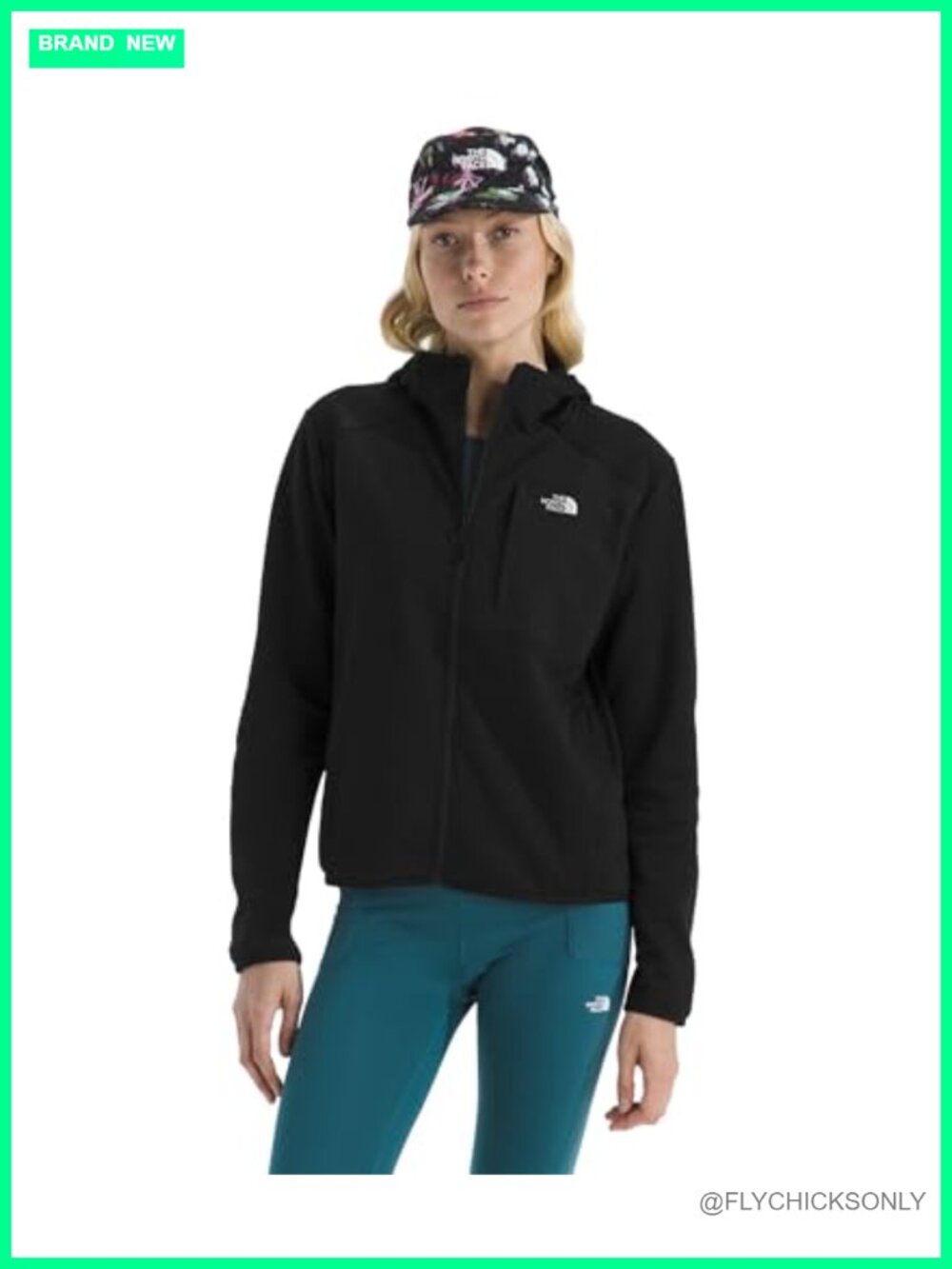 Women's Performance Fleece Full Zip Hoodie Lightweight Hooded Outdoor